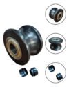 Roldana 60 Mm – 2 Rolamentos P Leg Press Tubo 1.1/8 E 1.1/4