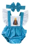Romper Nossa Senhora da Aparecida Borboletinhas Kids para bebês