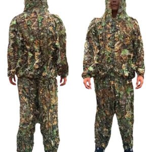 Roupa Camuflada Ghillie 3D para airsoft e caça