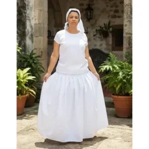 Roupa de Ração para Umbanda e Candomblé 2 Peças Original