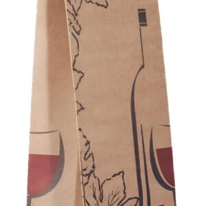 Sacola De Papel Para Vinhos Espumantes C/100
