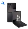 Samsung Galaxy Z Flip7 5G 512GB 12GB RAM Galaxy AI Preto dobrado e aberto
