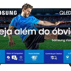 Samsung Vision AI TV 50 QLED Ultra 4K Q7F 2025, Smart TV QLED preta