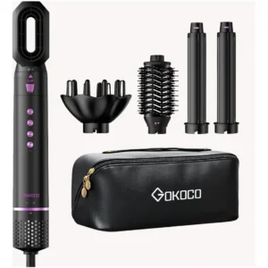 Secador De Cabelo Gd031 Com 5 Em 1 Escova Hot Air Styler