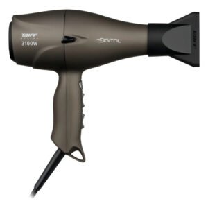 Secador De Cabelo Profissional Unique Digital Tourmaline E Íons Negativos 3100w Taiff Preto 220v