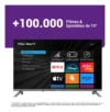 Smart TV 32 Philco Roku TV com Dolby Áudio e HDR10