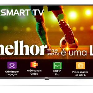 Smart Tv LG 43 Full Hd, Processador A5 Ger6, Ai, Alexa E Webos 23 – 43lr6700psa