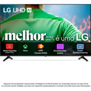 Smart Tv LG Uhd Ai Ua75 65 Polegadas Hdr10 Pro Processador 7 Ai Ger8 Webos 25