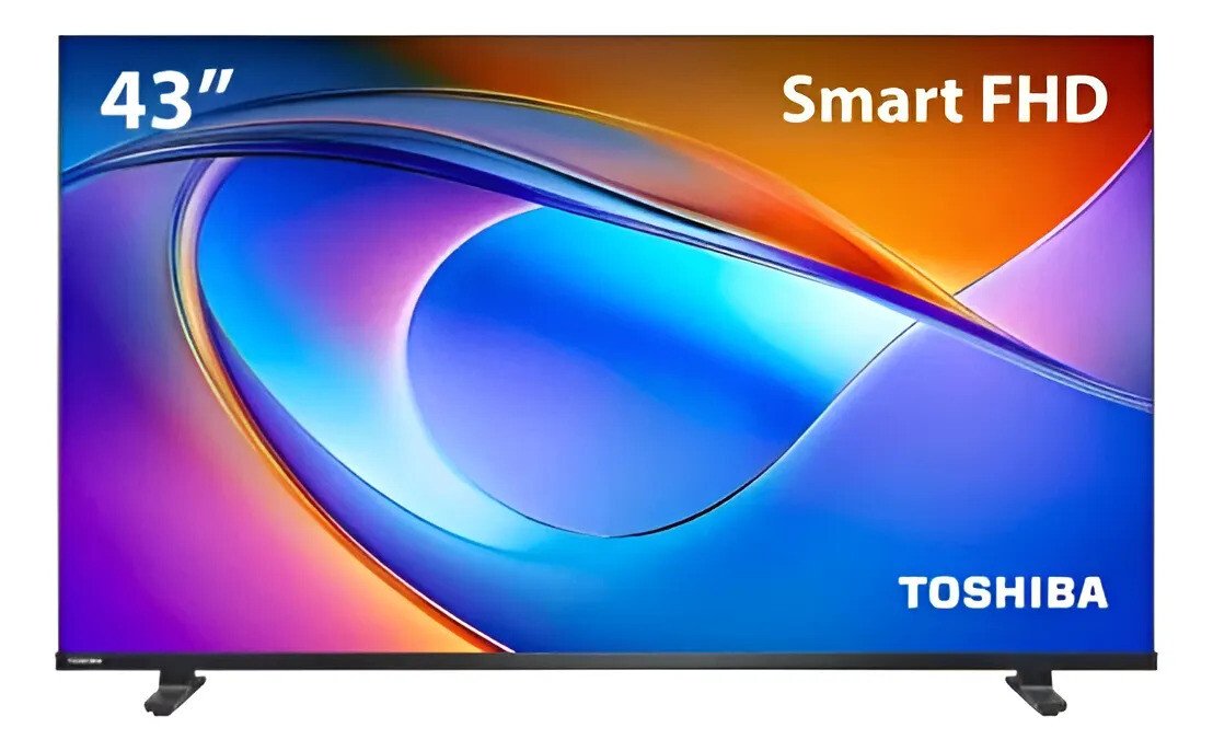 Smart TV Toshiba 43 Polegadas Full HD 43V35RS Oferta Smart TV Toshiba 43 Polegadas 43V35RS Full HD