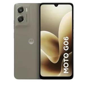 Smartphone Motorola Moto G06 – 256gb 12gb (4gb Ram + 8gb Ram Boost) E Camera 50mp Com Ai Bateria De 5200 Mah Tela 6.9 – Bege