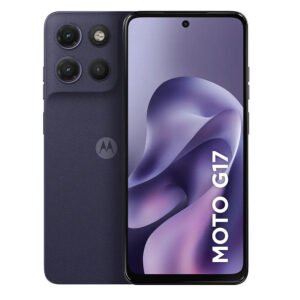Smartphone Motorola Moto G17 4g – 256gb 12gb (4gb Ram + 8gb Ram Boost) Camera 50mp Sony Lytia 600, Tela Fhd+ 60hz, Bateria 5200 Mah – Roxo