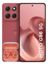 Smartphone Motorola Moto G86 5G 256GB Vermelho com Moto Buds