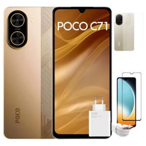 Smartphone Xiaomi Poco C71 Dual Sim 128GB 4GB RAM com brinde
