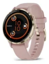 Smartwatch Garmin Venu 3s tela de 1.2″ com pulseira cor rose