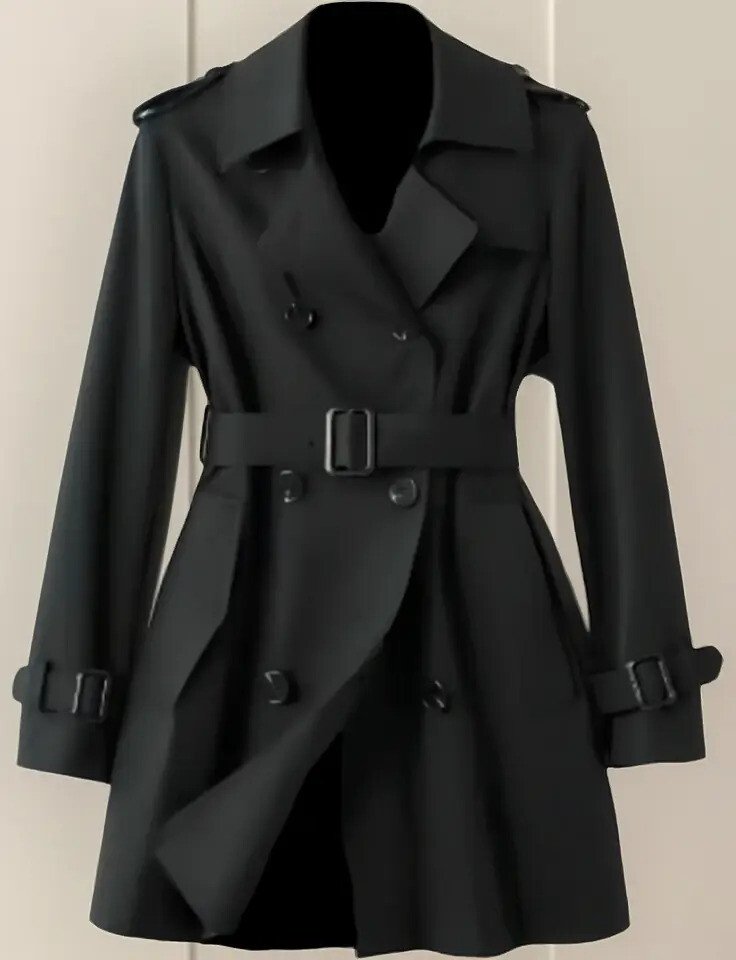 Sobretudo Feminino Elegante Casual Parka Peaky Blinders Sobretudo Feminino Elegante Casual Parka Peaky Blinders