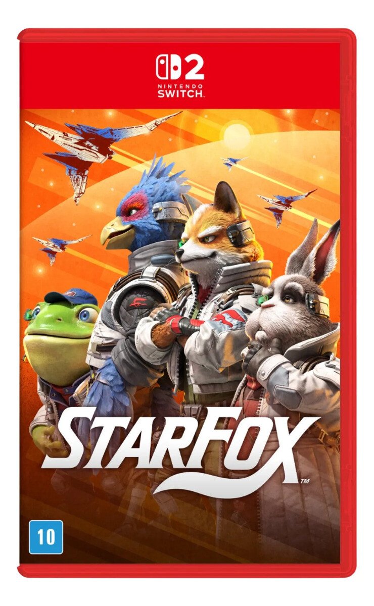 Star Fox Switch 2 Br Midia Fisica Star Fox Switch 2 Br Midia Fisica