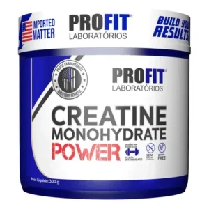 Pote de Creatina Monohidratada 300g Profit Laboratórios