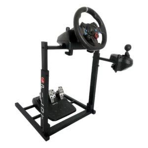 Suporte Cockpit Para Volante Logitech Com Suporte De Cambio.