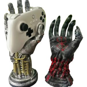 Suporte Decorativo Mão Robótica Para Controle Gamer