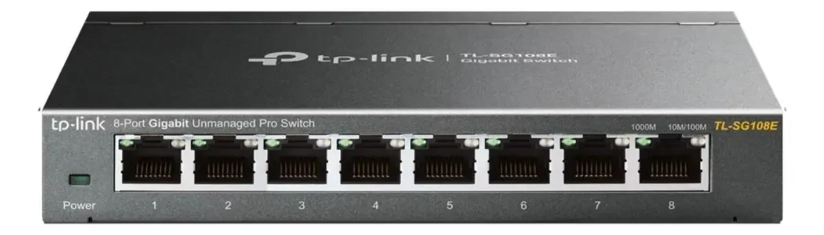 Switch 8 Portas TP-link TL-SG108E Switch 8 Portas TP-link TL-SG108E