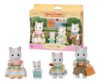 Sylvanian Families Familia Dos Gatos De Leite Epoch Magia
