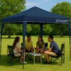 Tenda Gazebo Sanfonado Articulada Dobrável 3×3 C/ Mala Praia