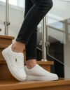Tenis Anacapri Urban Feminino Flatform Casual Branco Confort