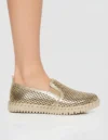 Tênis Casual Feminino Bottero Calce Fácil Slip On Couro