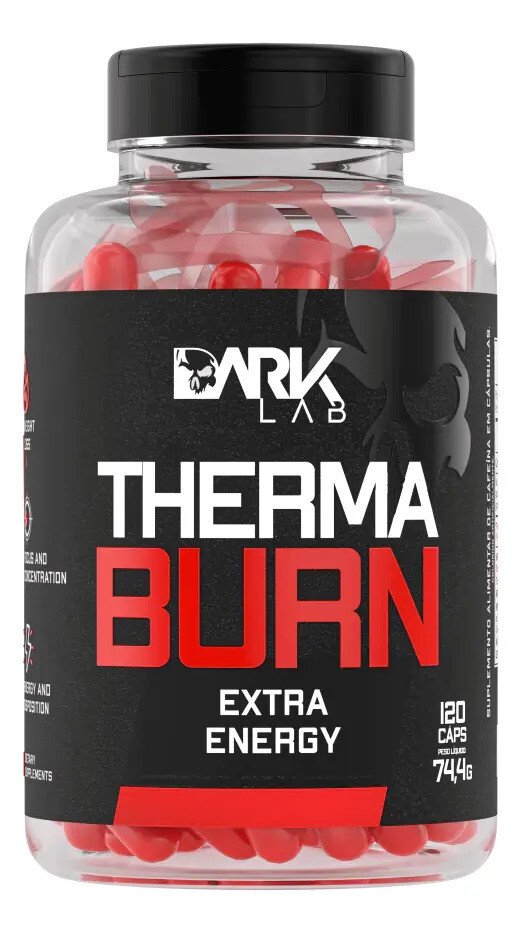 Termogênico Therma Burn 210mg De Cafeína 120 Caps Dark Lab Sabor Sem Sabor Termogênico Therma Burn 210mg De Cafeína 120 Caps Dark Lab Sabor Sem Sabor