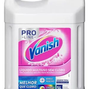 Tira Manchas Vanish Líquido Multiuso Para Roupas Coloridas Pro Line 5l