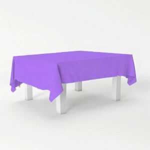 Toalha de Mesa Retangular Roxo 2x1,4m Tnt Piffer Decoração Festa