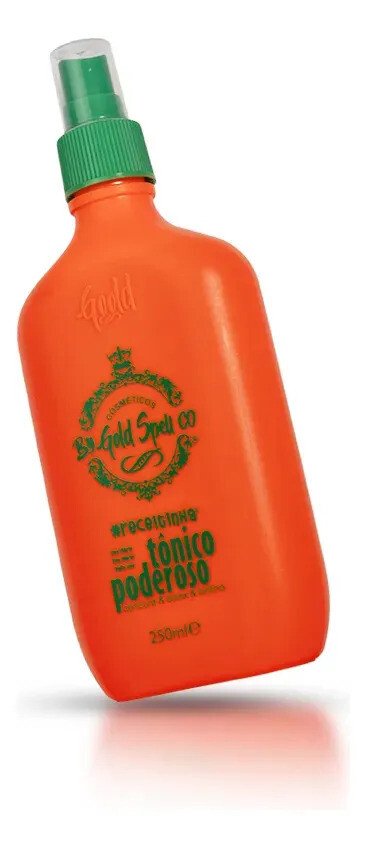 Tônico Poderoso Gold Spell 250ml Antiqueda E Preenche Falhas Tônico Poderoso Gold Spell 250ml Antiqueda E Preenche Falhas