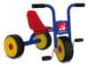 Triciclo Infantil Bandeirante Suporta 80kg Linha Escolar Cor Vermelho