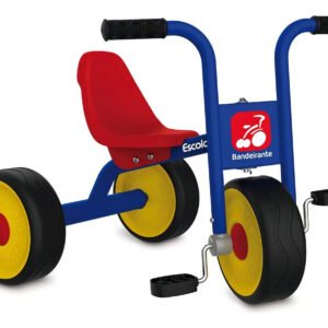 Triciclo Infantil Bandeirante Suporta 80kg Linha Escolar Cor Vermelho
