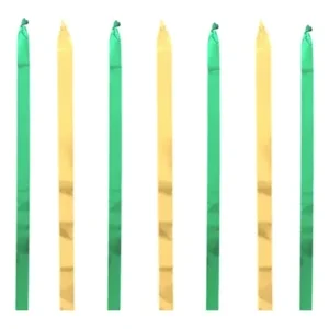 Varal De Fitas Copa Do Mundo 100 Metros Brasil Decoração. Verde E Amarelo Copa Do Mundo Brasil