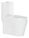 Vaso Sanitário Monobloco Caixa Acoplada Completo Tubrax VAB0002 Branco
