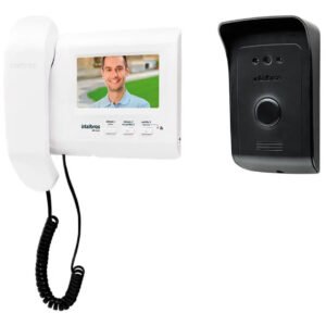 Video Porteiro IVR 1010 Intelbras Branco e Preto
