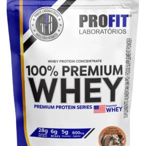 Whey Protein 100% Concentrado Premium 840g Profit Sabor Cookies Cookies And Cream