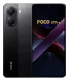 Xiaomi Poco X7 Pro 5G preto com tela ligada