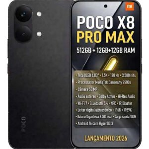 Xiaomi Poco X8 Pro Max 512gb 12+12gb Ram 8.500mah Global Nfc