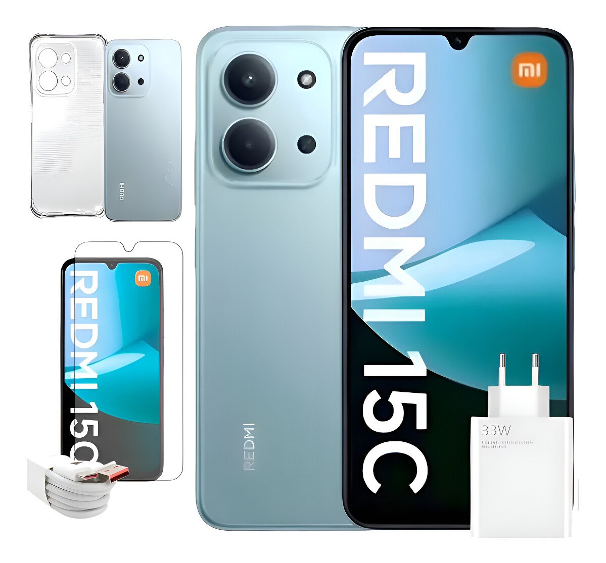 Xiaomi Redmi 15c 256gb 16gb Ram Global Com Pelicula+capa Verde Xiaomi Redmi 15c 256gb 16gb Ram Global Com Pelicula+capa Verde