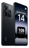 Xiaomi Redmi Note 14 4G 128GB Preto com tela ligada