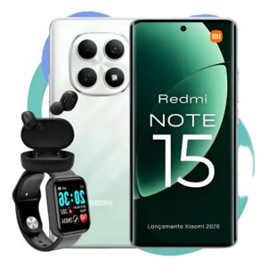 Xiaomi Redmi Note 15 Dual Sim 256GB 8GB RAM Verde com brindes