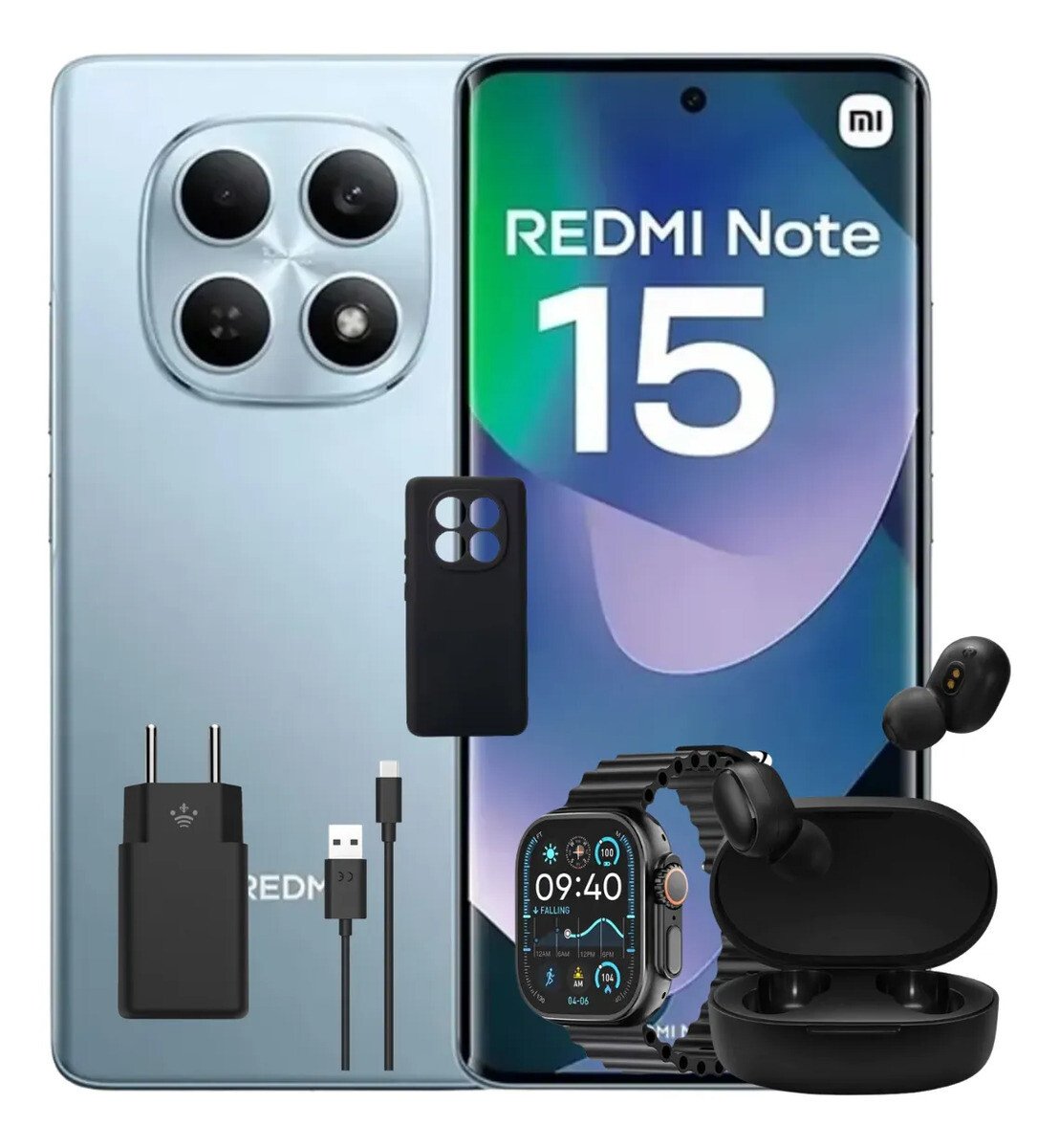 Xiaomi Redmi Note Redmi Note 15 5g +nfc+acessorio De Brinde Xiaomi Redmi Note Redmi Note 15 5g +nfc+acessorio De Brinde
