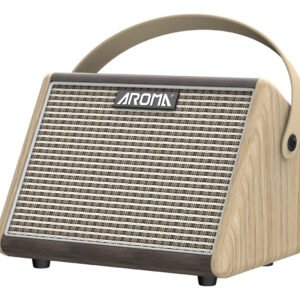 Amplificador Portátil Recarregável Aroma Para Violão