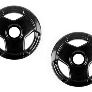 Anilha Sport Emborrachado 1 Par 03kg Furo Olímpico Fit Cross