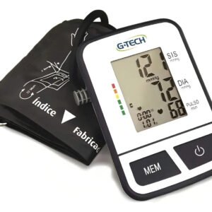 Aparelho De Medir Pressão Digital De Braço G-tech Bsp11 Branco Com Preto