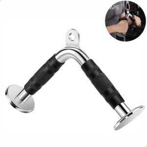 Barra V Triceps Corda Cross Over Pulley Aço Maciço Nova