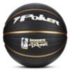 Bola Basquete N°7 Preto Dourado Resistente Rua Treino Jogo