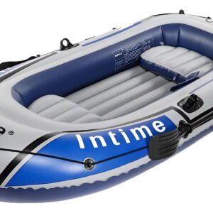 Bote Barco Inflável Intime 400 + 2 Remos + Bomba